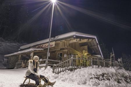 Nachtrodeln im Achensee-Urlaub Nachtrodelbahnen Achensee - Naturrodelbahnen für Nachtrodeln