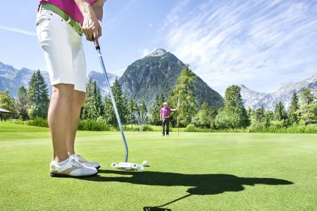 Golfen übern und Golfen lernen am Achensee Golfen üben und Golfen lernen am Achensee: Golfkurs